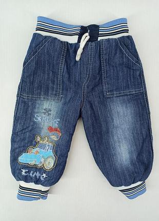 Зимові джинси aynur baby 13366 74см(р) синій