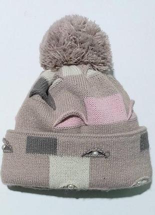 Зимова шапка kraft 83126 48-50см(р) капучино