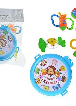 Набір брязкалець a883 в кульку р.32x33x11 см yg toys