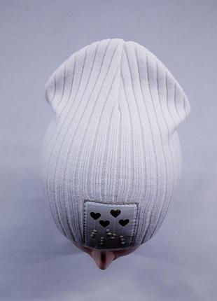 Демисезонная шапка кraft 2982 50-52см(р) молочный