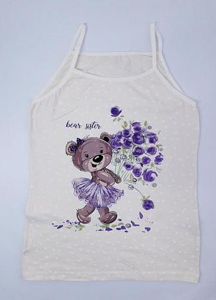 Майка для дівчинки donella 43607ga 146см 152см(р) жовтий