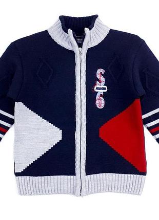 Кофта вязаная для мальчика kids wear 5113 110см(р) т.п.