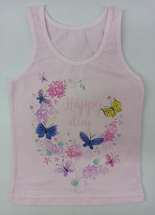 Майка для дівчинки donella 4371wbhd 146см 152см(р) рожевий