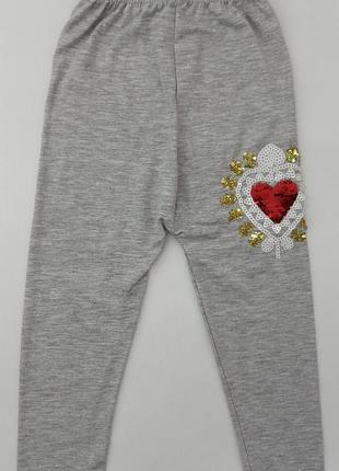 Лосини дитячі aslan kids 0521/1 104см (р) сірий