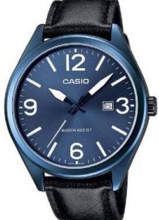 Годинник чоловічий casio timeless collection mtp-1342l-2b сталевий корпус синій циферблат