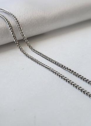 Серебряная цепочка круглая 45 см серебро 925 пробы родированное 901073030р 3.10р