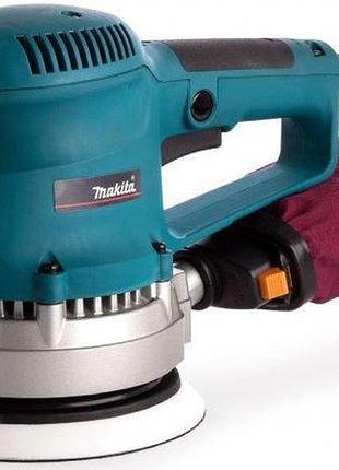 Ексцентрикова шліфмашина (орбітальна) makita bo 6030 : 310 вт, 150 мм платформа шліфувальна машина