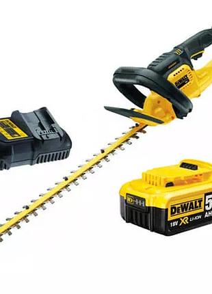 Кущоріз акумуляторний dewalt dcm563p1 з акб 18v 5.0ah (dcm563p1)