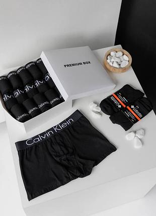Комплект 5 штук трусив + 12 пар термошкарпеток у premium box