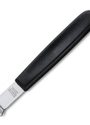 Нож victorinox lemon zester для снятия цедры лимона (black, vx53503)