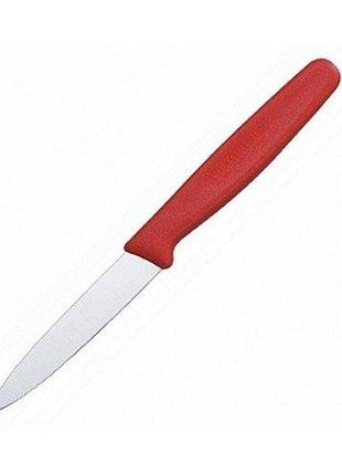 Ніж для очищення victorinox vx50601, standard paring, 180 мм, червоний