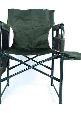 Складне крісло з відкидним столиком ranger guard lite ra 2241 green