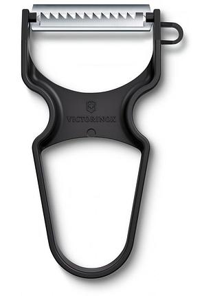 Овощечистка victorinox vx76079.12 для мягких овощей и фруктов, светло-красная