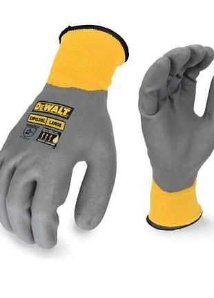 Універсальні рукавички dewalt dpg35l, розмір l/9, нейлон з нітриловим покриттям, для загального користування