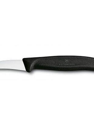Кухонный нож victorinox, 155 мм, модель vx67503, черный