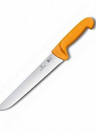 Нож victorinox swibo butcher vx58451.26 для обработки мяса 26 см, кухонный, оранжевый.
