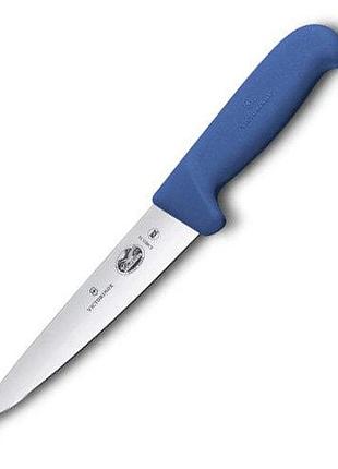 Ніж для м'яса victorinox fibrox sticking (14 см, синій, vx55602.14)