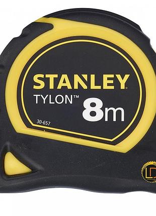 Рулетка измерительная stanley bimat 0-30-657, 8 м×2,5 см, с блокатором ленты, упаковка 6 шт блистер