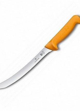 Ніж філейний victorinox swibo (20 см, для м'яса, оранжевий, vx58452.20)