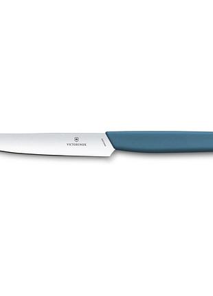 Ніж для стейків victorinox swiss modern 12 см, синій
