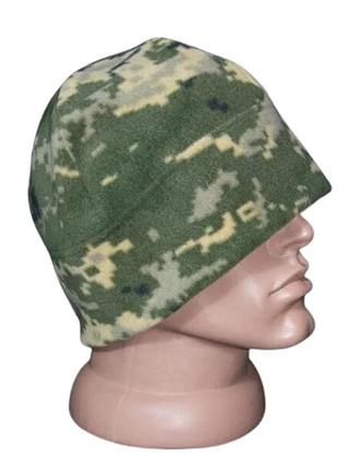 Шапка военная флисовая kirasa ki828 280 г/м onesize pixel