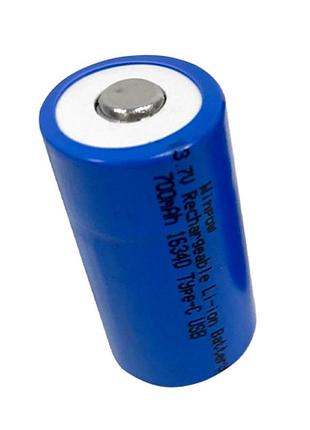 Литиевая аккумуляторная батарея cr123a/16340 850mah 3.7v