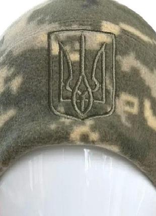 Шапка флісова військова з гербом ranger ra89551 58-61 піксель