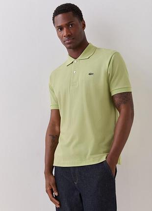 Мужская футболка поло lacoste sport men’s polo shirt classic blue jersey майка классическая неоновая джерси hugo boss лакоста спорт синяя ralph lauren