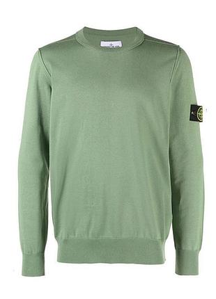 Кофта stone island knitwear khaki 1015540b2 v0055