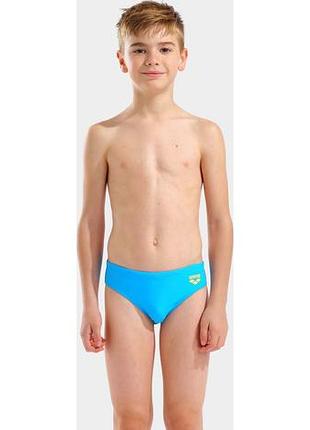Плавки для мальчиков arena dynamo jr brief r бирюзовый, желтый 128 см (006503-802) 006503-802