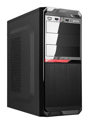 Компьютерный корпус lp 2111 - 400w 8 см black case chassis cover 2xusb2.0, 1xusb3.0 уценка