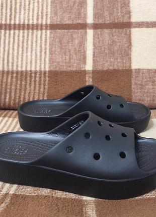 Жіночі тапки шльопанці крокси crocs