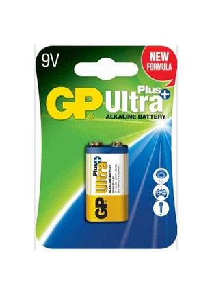 Батарейка щелочная 6lf22 ultra plus alkaline 9.0v 1604aup-u1 1шт (блистер) тм gp