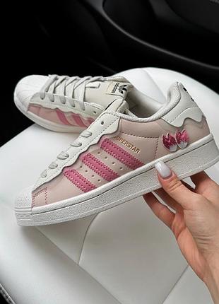 Adidas superstar cappuccino pink