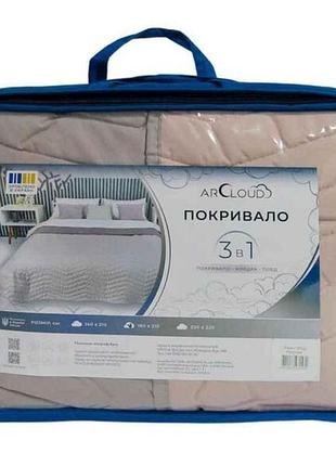 Покрывало 180*210 peach whipporpoise zigzag big сумка тм arcloud