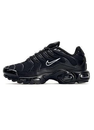 Чоловічі кросівки nike air max plus new black white