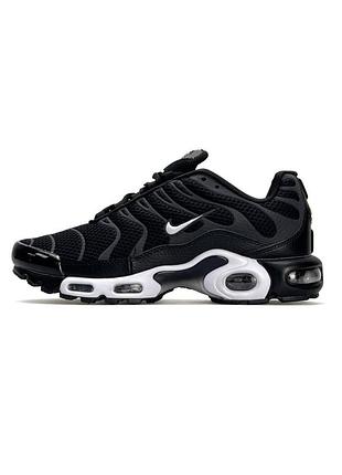 Чоловічі кросівки nike air max plus new reflektive black white