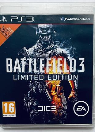 Battlefield 3 limited edition, б/у, русская версия - диск для playstation 3