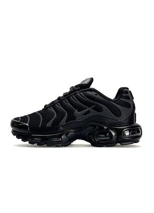 😍 женские кроссовки nike air max plus all black reflective