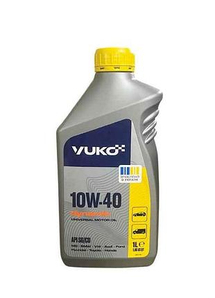 Масло моторне напівсинтетичне dynamic 10w-40 api sg/cd 1,0 л тм yuko