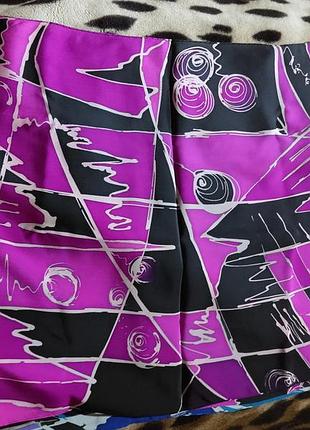 Шарф батик 50х125 silk seide шелк натуральный