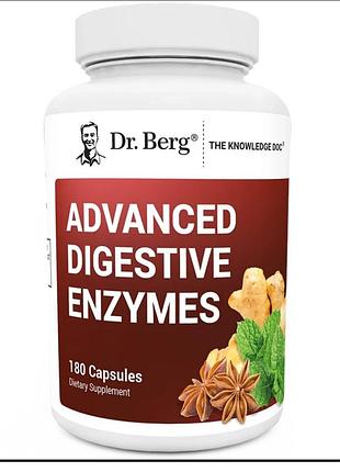 Dr. berg, advanced digestive formula, травлення, 180 капсул
