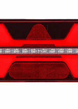 Задний фонарь led универсальный kamar l1956 12-24v правый