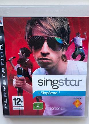 Singstar, б/у, английская версия - диск для playstation 3