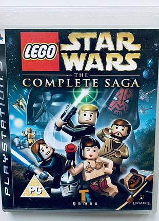 Lego star wars the complete saga, б/у, английская версия - диск для playstation 3