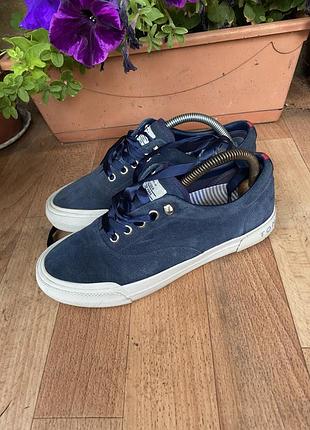 Tommy hilfiger hi vulc low oxford suede замшові кеди