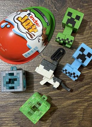 Kinder joy minecraft крипер блок