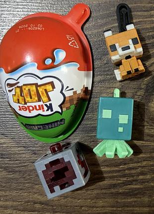 Kinder joy minecraft крипер блок