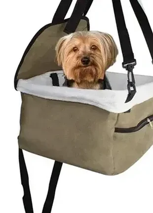 Сумка для тварин в авто pet booster seat (80)