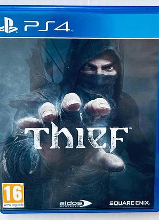 Thief, б/у, русская версия - диск для playstation 4